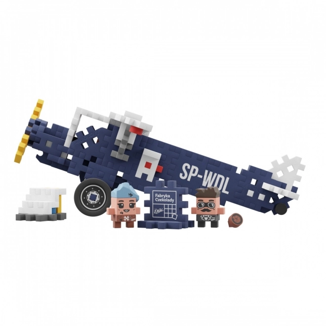 Mini Waffle – E.Wedel Samolot RWD-13 stavebnice - 120 dílů