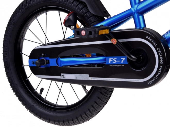 RoyalBaby Freestyle dětské kolo 16'' – Modrá