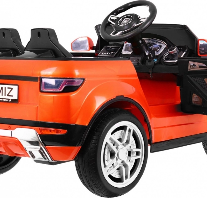 Elektrické autíčko sportovní Rapid Racer – Oranžové