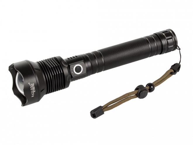 Vojenská taktická svítilna s Cree LED XHP90 Zoom Balong