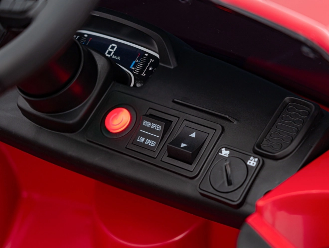 Dětské elektrické autíčko Ford Ranger červené