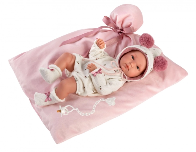 Llorens M635-78 obleček pro panenku miminko NEW BORN velikosti 35-36 cm