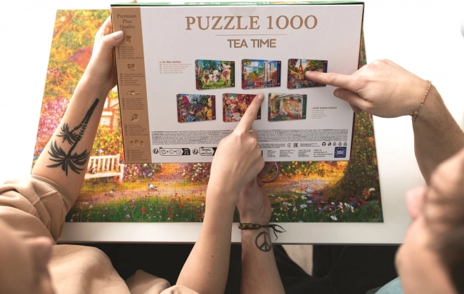Puzzle 1000 dílků Kvalita Premium Plus Město Riomaggiore Itálie