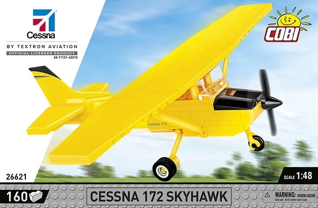 Cessna 172 Skyhawk stavebnice žlutá