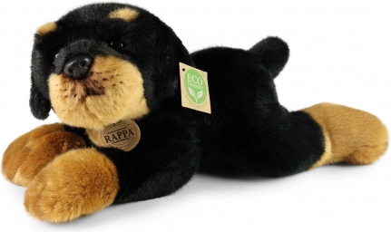 plyšový pes rottweiler ležící 30 cm eco-friendly
