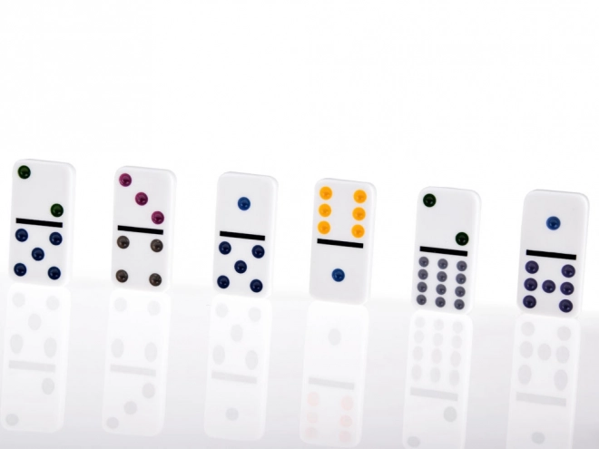 Sada her Domino a Mexican Train s kovovým kufříkem