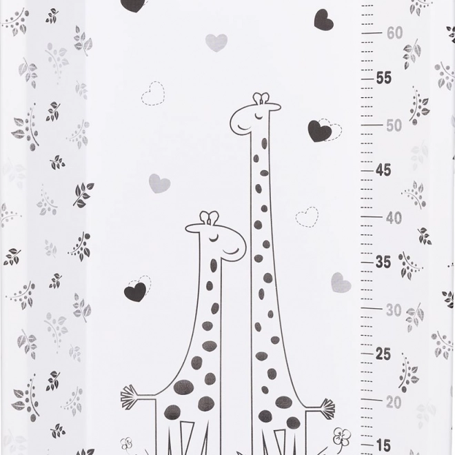 Vanička s přebalovací podložkou a stojanem Aqua Giraffe od Chipolino