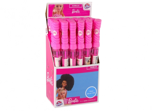 Bublifuk Meč Barbie Růžový 120ml