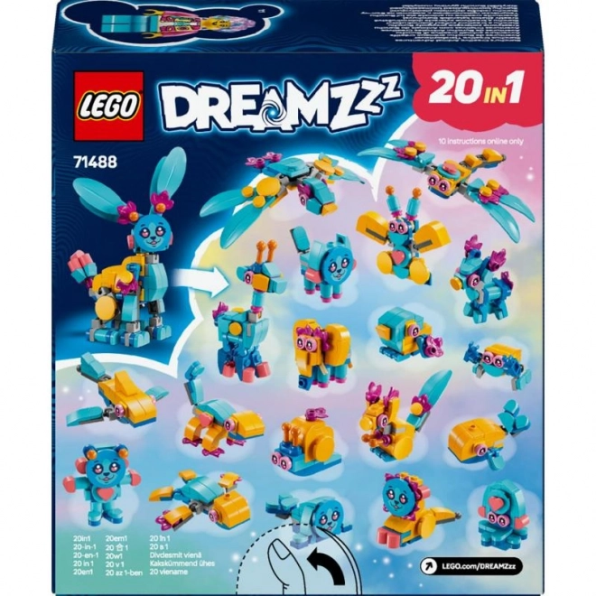 LEGO Dreamzzz kreativní zvířecí dobrodružství Bunchu