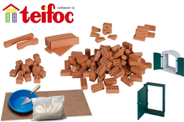 Stavebnice Teifoc Kreativ box I  145ks v plastovém boxu 30x20x15cm