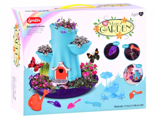 Magic HOUSE pro rostliny květináč ZA4431 – Modrá
