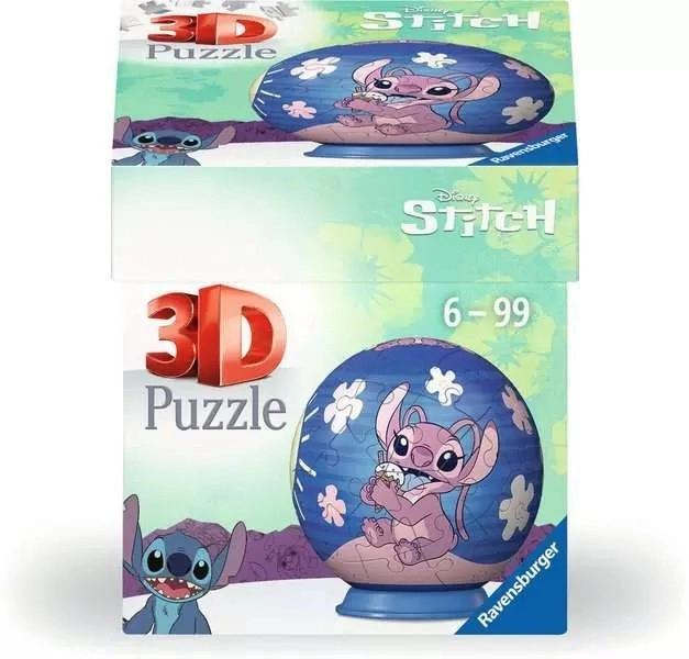 3D puzzle Disney Stitch 54 dílků od Ravensburger