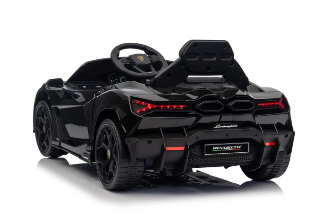 Dětské elektrické auto Lamborghini Revuelto černé