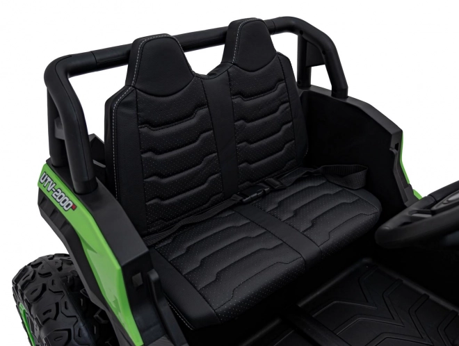 Dětské elektrické auto Buggy UTV 2000M Racing Zelené