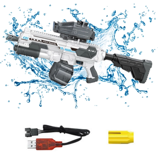 Elektrická vodní pistole M416 s nádržemi 1350ml