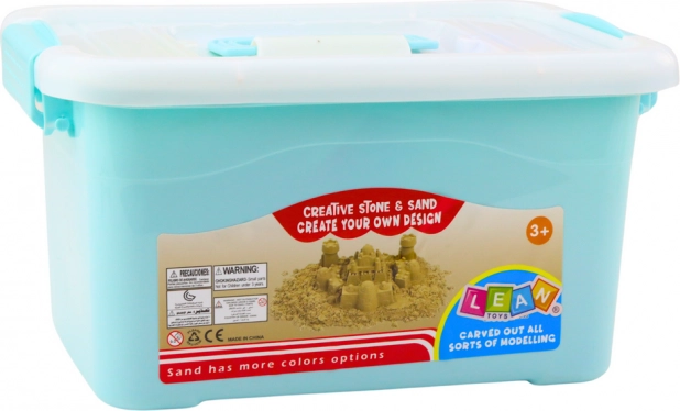 Sada kouzelného písku růžová 3kg s příslušenstvím
