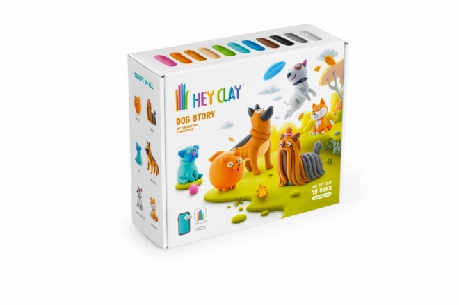 Hey Clay: Příběh psů - sada modelovacích hmot