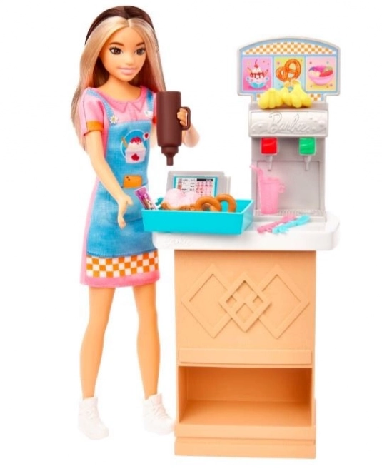 Barbie Skipper První Job Snack Bar