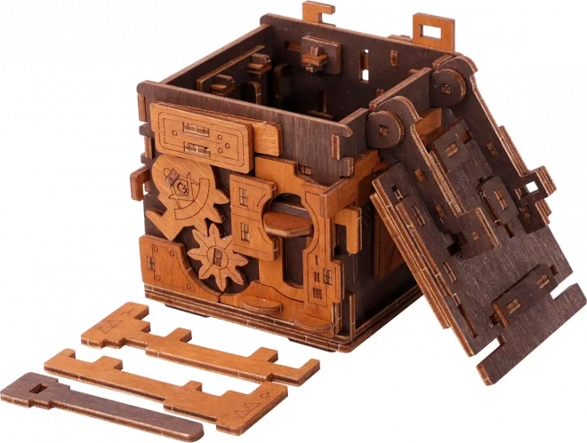Dřevěné puzzle box úniková hra 149 dílků