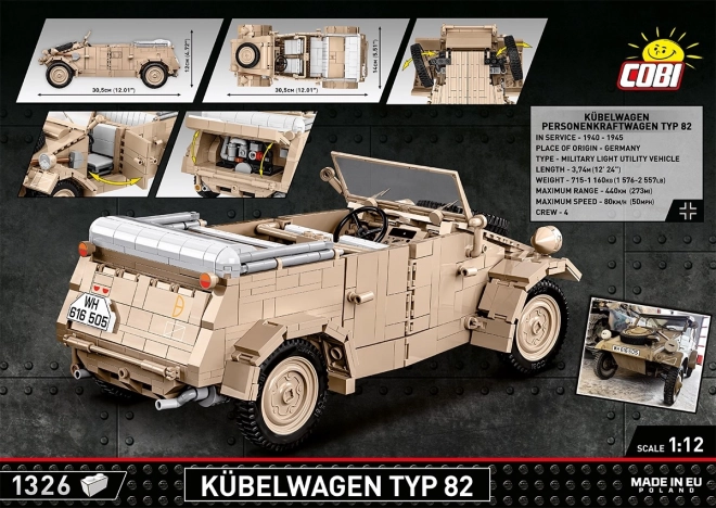 Kubelwagen Personenkraft wagen Typ 82 podložky