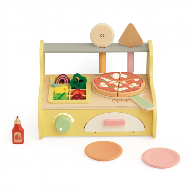 Klasický dřevěný pizza pec Classic World