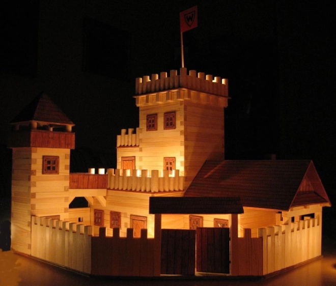 Dřevěná stavebnice Walachia Hrad