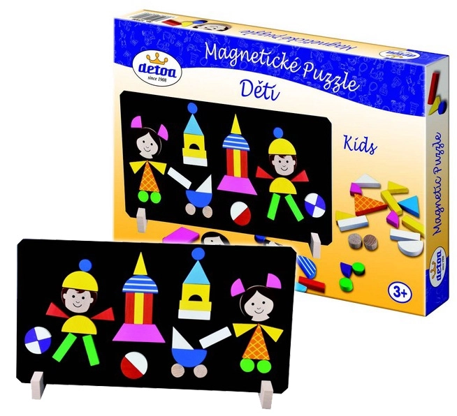 Magnetické puzzle pro děti Detoa
