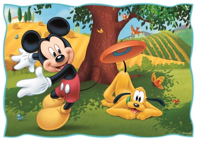 Puzzle 4v1 Mickey a Minnie