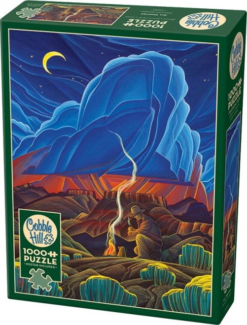 Puzzle Po celou noc 1000 dílků od cobble hill