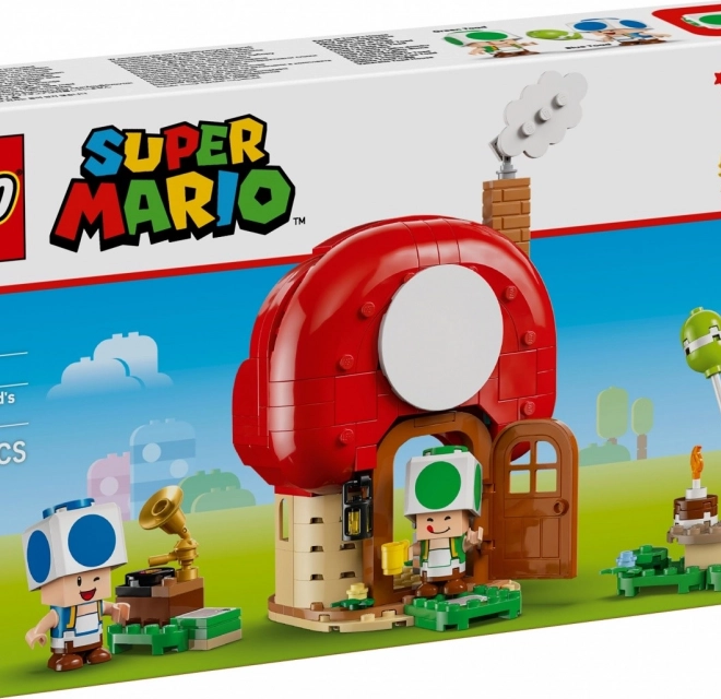 Lego Super Mario Toad a Dům