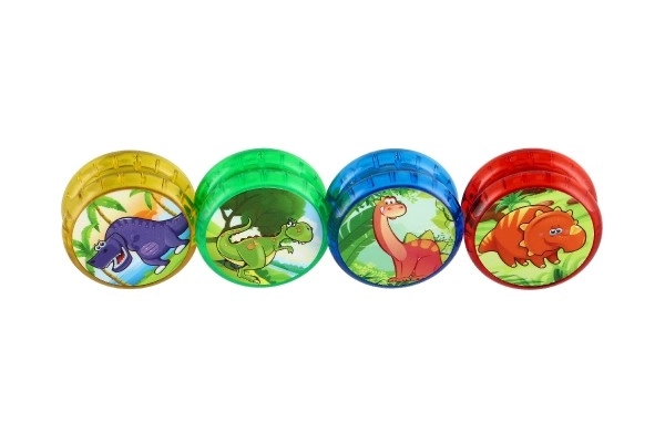 Jojo dinosauři svítící plast 6cm na baterie mix druhů 12ks v boxu