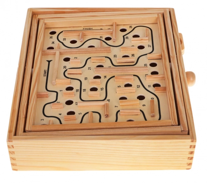 Dřevěná arkádová hra Labyrinth