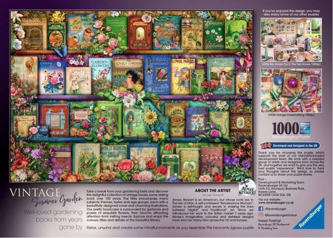 Puzzle knižní klasika: Letní zahrada