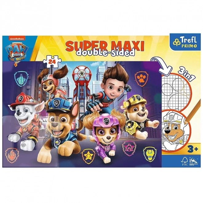 Puzzle 24 dílků SUPER MAXI Nová výzva Tlapková patrola