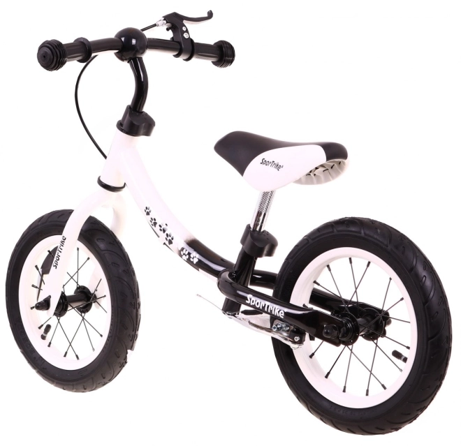 Dětské krosové kolo Boomerang SporTrike + variabilní uspořádání rámu – Bílé