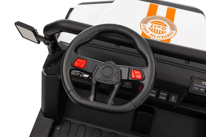 Bílý dětský pick-up Champion