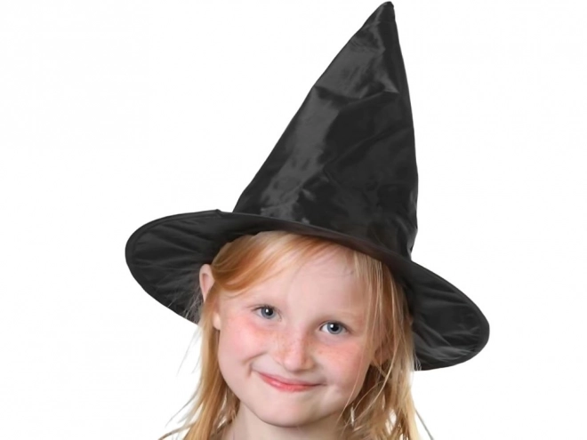 Čarodějnický klobouk černý pro Halloween