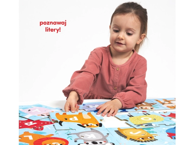 CzuCzu velké puzzle s dírkou Abeceda
