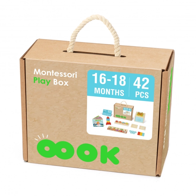 Tooky Toy Montesorri Sensory Box XXL 7v1
