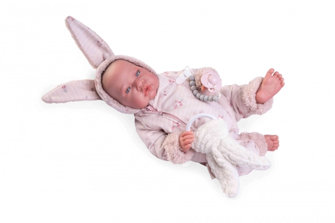 Antonio Juan 80110 SWEET REBORN NACIDA - realistická panenka miminko s měkkým látkovým tělem - 40 cm