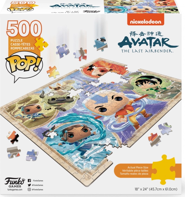 Puzzle POP! Poslední vládce větru 500 dílků