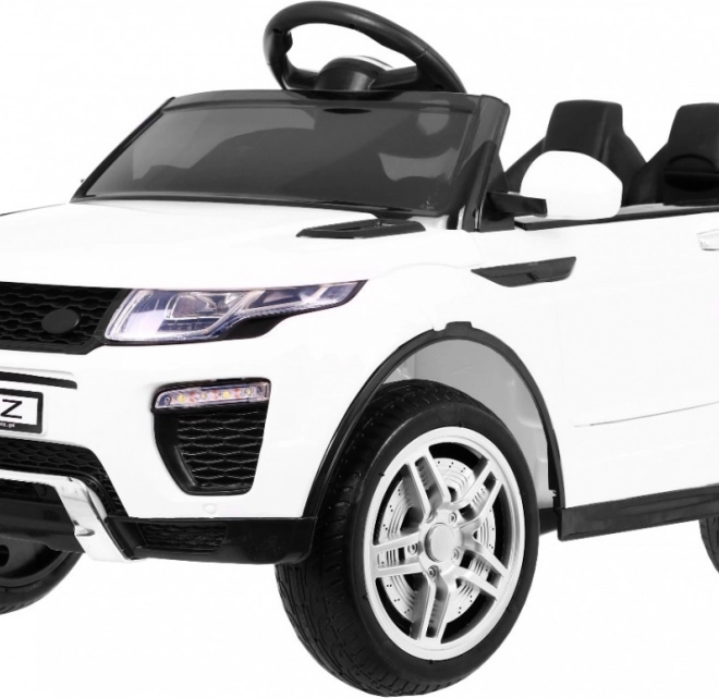 Elektrické autíčko sportovní Rapid Racer – Bílé