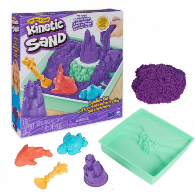 Kinestetický písek - Zahradní set