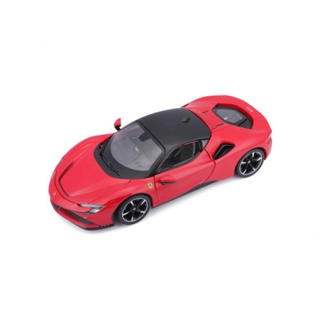 Model auta Ferrari SF90 Stradale červený 1:24 Bburago