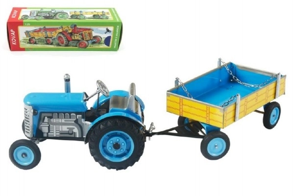Traktor Zetor s Modrým Valníkem