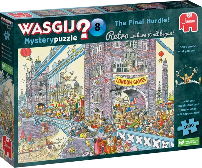 JUMBO puzzle WASGIJ Mystery 8: Poslední překážka 1000 dílků