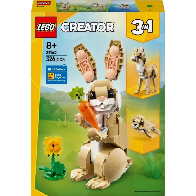 LEGO Creator Uroczy králíček 3v1