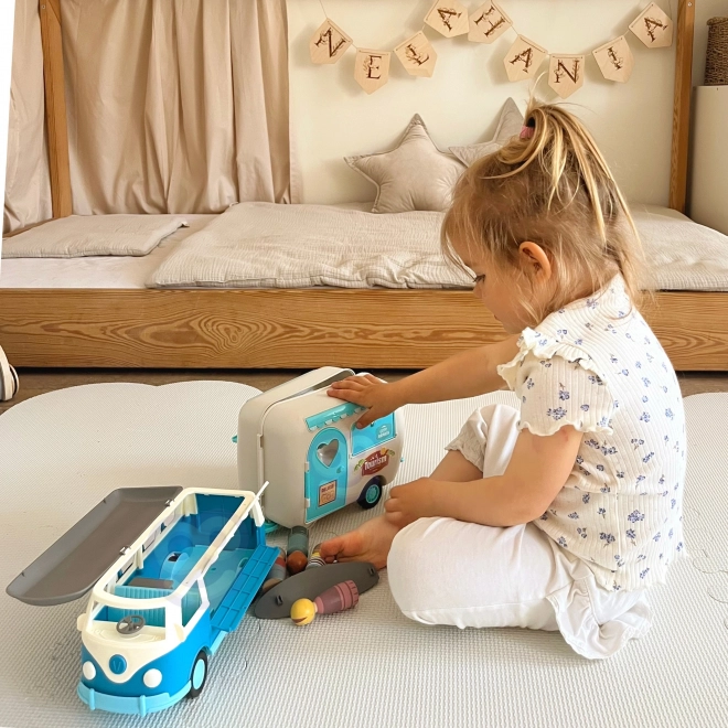 Woopie Karavan XL pro panenky Kempingová sada s přívěsem