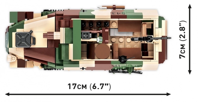 COBI 2283 II WW Sd. Kfz. 251/9 STUMMEL, 1:35, 485 k, 1 f