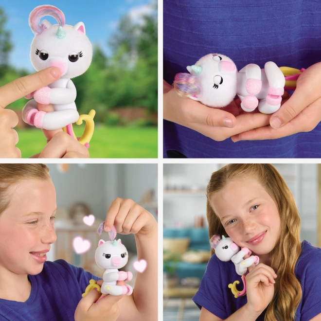 Fingerlings Interaktivní opička Pink Harmony figurka